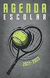  Agenda Escolar 2021-2022 Tenis: Agendas 2021-2022 dia por pagina  Planificador diario para niñas y niños Jugadores  material escolar Ideal para ... Primario colegio secundaria  Portada Tennis