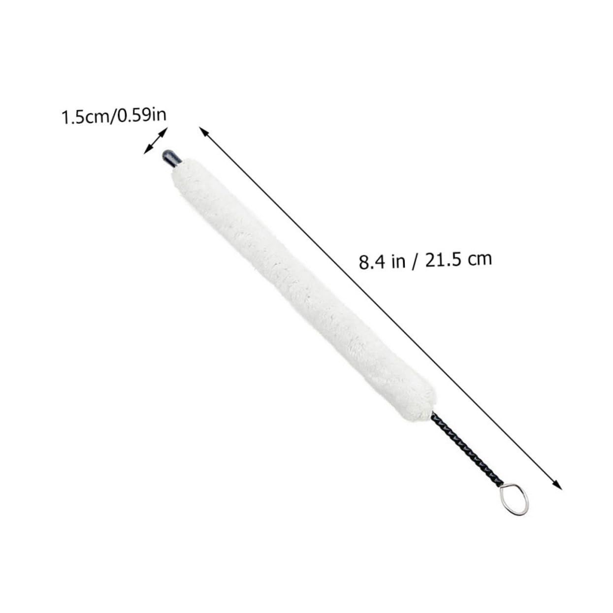 Yardwe Flute Cleaning Brush Kit Cotton Swab for Gentle Inner Cleaning of Flutes and Longevity Practical and Easy to Use