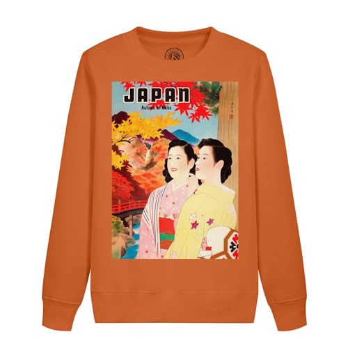 Sweatshirt enfant Japon Nikko vêtement graphique style affiche vintage