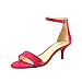 Nine West Women's Leisa Leather Heeled Dress Sandal