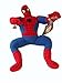 Produktbild Marvel Spiderman Plüsch mit Gummisauger für das Fenster
