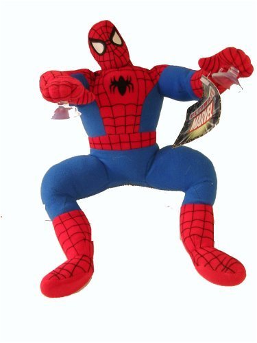 Preisvergleich Produktbild Marvel Spiderman Plüsch mit Gummisauger für das Fenster
