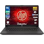 HP 250R G9, Computer Portatile Notebook, Intel 5-120u 10 Core 1.4Ghz, Display 15.6'' FHD, Ram 16GB, SSD 512GB, Windows 11, Pronto all'uso con Libre Office