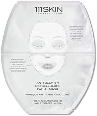 111SKIN Anti Blemish Bio Cellulose Facial Mask - 1 Mask 25ml/ 0.85fl.oz