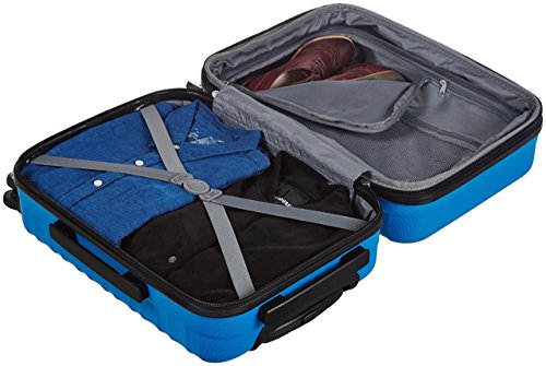 Amazon Basics 21-Inch Hardside Spinner, Blue - Image 4