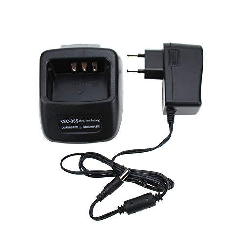 KNB-45L Cargador de Batería para Kenwood KSC-35S TK-2200L TK-TK-2200LP 2300VP TK-TK-2302 2302VK Radio Base de Carga Rápida Cover