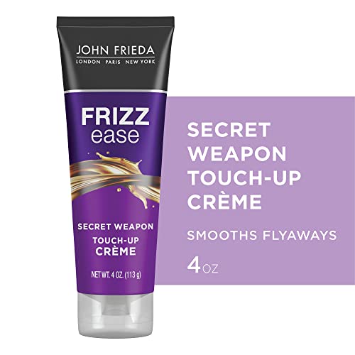 John Frieda Frizz Ease Secret Weapon Touch-Up Creme, Anti Frizz Hair Smoothing Cream, 4 fl oz