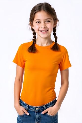 Image of Huata Boys Girls Short Sleeve Tee T-Shirt Crewneck 2 Packs