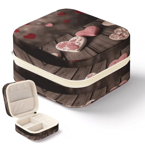 Boîte de rangement portable pour bijoux sans nœuds