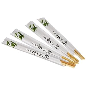 JADE TEMPLE Bastoncini di bambù con Custodia di Carta, Marrone, 47 x 23 x 32 cm, 100 unità