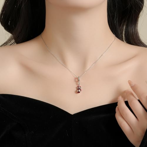 SpiderMan Pendant Necklace for Women and Man,Red Adjustable Spider Jewelry Chain,Ideal Spider Man's Pink Gift for spider man Fans,Cosplay,Daily Wear3