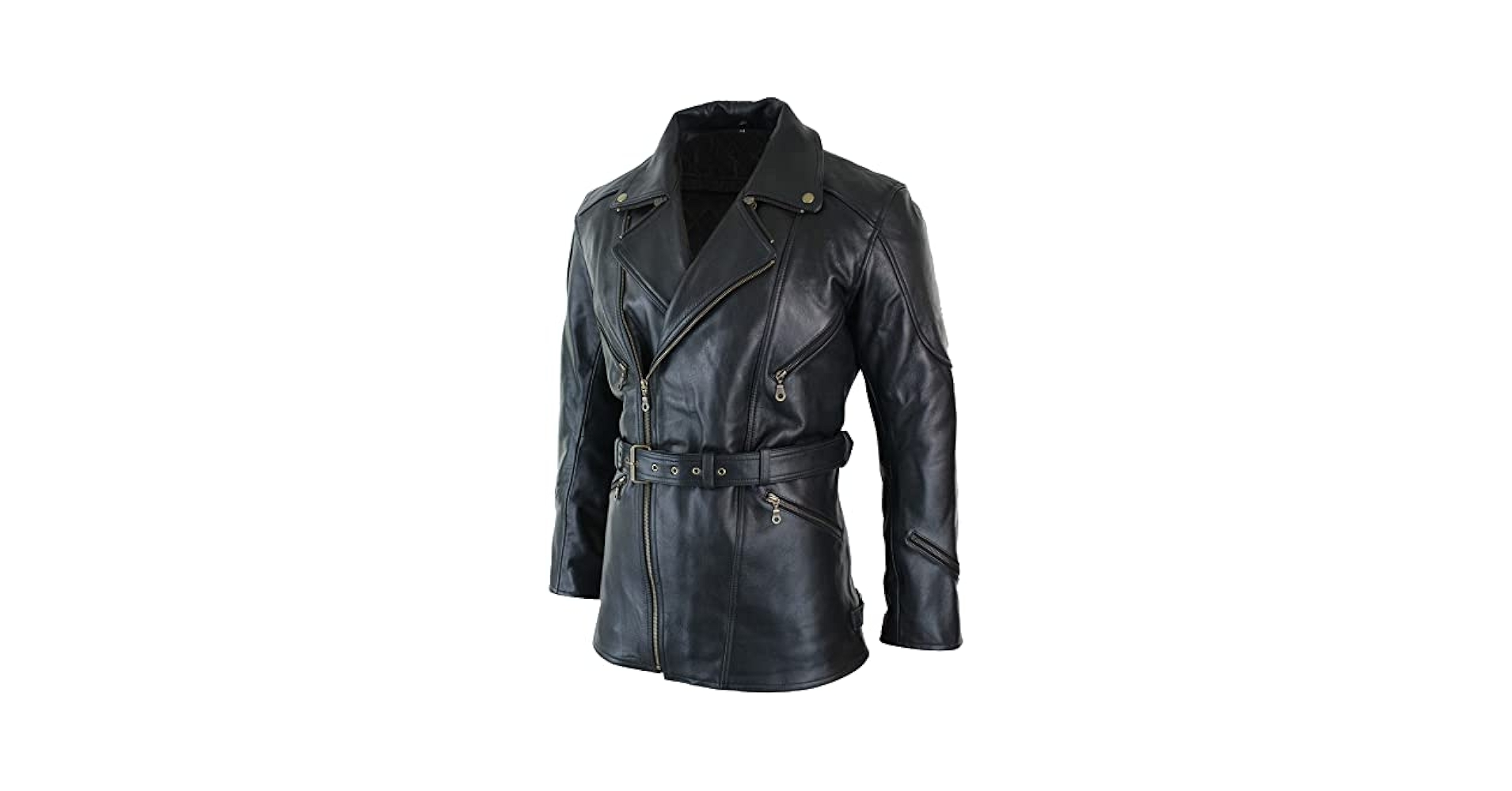 【threetimes】25ss High neck leather jacket JULIUS_7 High-neck Leather Jacket | Elixirgallery