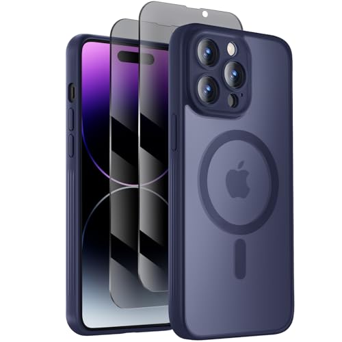 Image of Symcele Designed for iPhone 14 Pro Case, Deep Blue