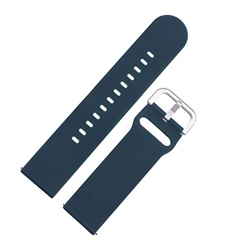 Pulseira masculina 1 pc 22mm Xiaomi Smart Sports Watch Band Silicone compatível para Haylou Solar