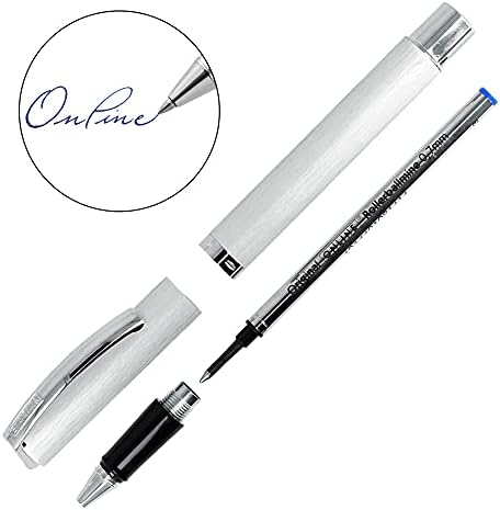 ONLINE Rollerball refill, line width 0.7 mm, ink blue ISO 14145-2, metal housing, 1 piece