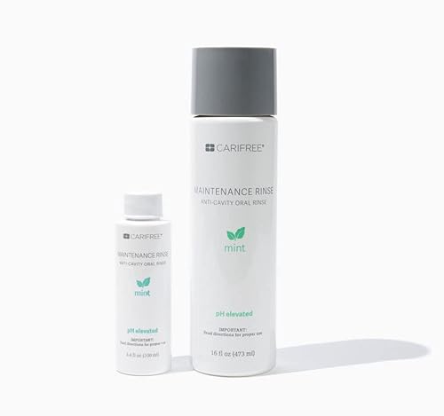 CariFree Maintenance Rinse, Mint (Full Size + Travel Sized)