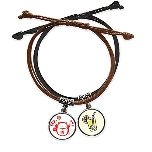 Chaîne de Main Chat de la Chance Bracelet Corde Idéal pour l'Été