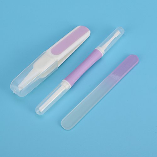 5 peças de conjunto de cuidados de cuidados para bebês com cortador de unhas pinça portátil para via