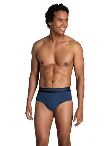 Image of Fruit of the Loom Men's Underwear Briefs, Tag Free & Moisture Wicking