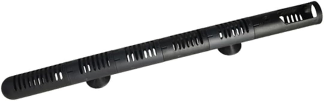 VANZACK 4pc Submersible Aquarium Heater Protective Cover Case Wear-Resistant for Freshwater Saltwater Aquariums with Suction Cups Black Heating Rod Casing