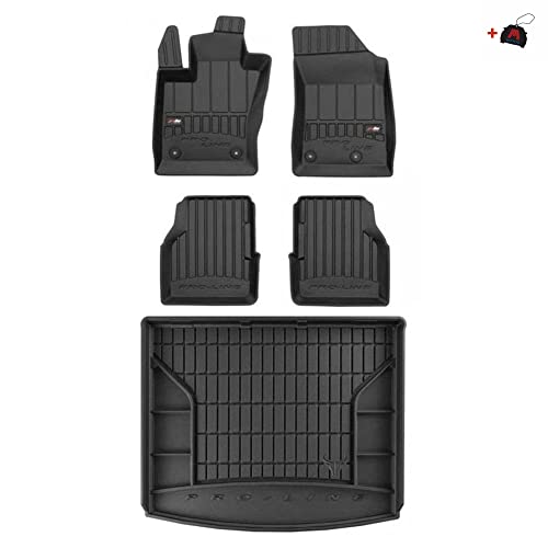 Set Di Tappetini In Gomma E Tappetini Per Il Bagagliaio Per Jeep Compass Ii Dal 2016 Migliorare Il Comfort Di Viaggio Con Tappetino Antiscivolo Auto 3