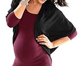 Raffinierte Form Umstandsjacke, Umstandsstrickjacke, Schwangerschaftsjacke (44/46)