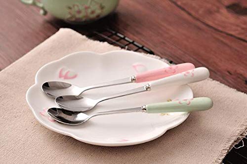 Ybk Tech Breakfast Cup Bone China Porcelain Dessert Bowls Soup Mug With Saucer And Spoon (White) #TOP3