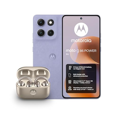 Motorola G86 8+256 Cosmic Sky and Moto buds loop w/crystals by Swarovski option