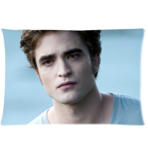 tinycraft The Twilight Saga Robert Pattinson Edward Cullen Custom Zippered Pillow Cases 20x30 (Twin sides)