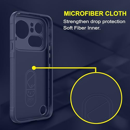 Image of Zapcase Back Case Cover for Nothing Phone (4a) Pro | Compatible for Nothing Phone (4a) Pro Back Cover | Liquid Silicon Magic Case with Camera Protection | Sapphire