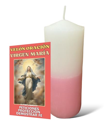 Velón Oración Virgen María Vela petición para casos difíciles vela para santos promesa