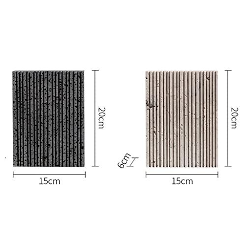 Marbre vertical SSDD pour transformer un salon vide en espace chaleureux