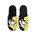 FOCO Pittsburgh Penguins NHL Mens Team Logo Staycation Slipper - S