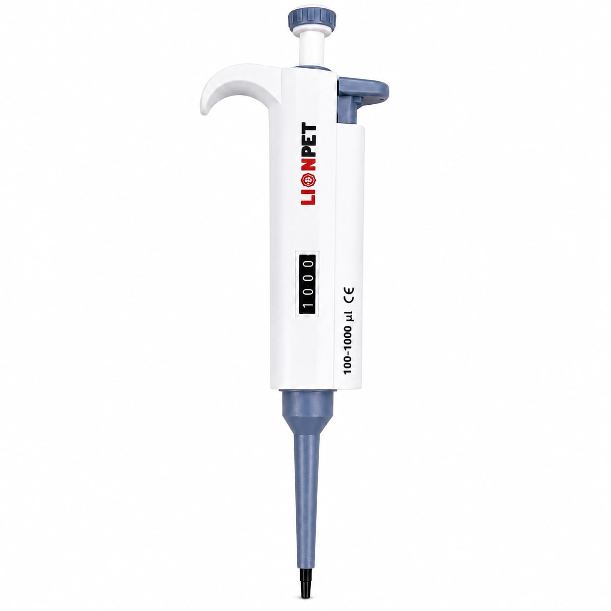 Lionpet Variable Volume Micropipette, 100-1000µL, Semi Autoclavable, Stainless Steel Piston, Single Channel, with Tips, Stand, and Calibration Tool-image-12