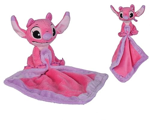 Lilo&Stitch Angel ET Son Doudou Rose 13CM