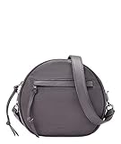 100% sheep leather Liebeskind Berlin Grace Crossbody Umhängetasche, Small (18.5 cm x 20.5 cm x 6.2cm), thunder grey