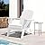 LOUNZY Folding Adirondack Chair, White