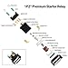 1PZ RS2-Y02 Starter Relay Solenoid Replacement for Yamaha YFM 250 350 400 450 660 Grizzly Raptor Kodiak Big Bear Tracker Bruin Wolverine 1999-2014