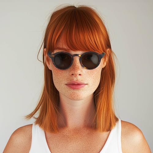 Image of LONDON MOLE Graduate sunglasses | Cool round panto shaped glasses | Men's Women's Unisex | Spring hinges
