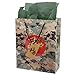 Havercamp U.S. Marines Gift Bag (1) Featuring Military Camo with Official USMC Coat of Arms and Eagle & Globe Insignia. Veterans, Marine Corps Decorations, Father's Day, Birthday Celebrations