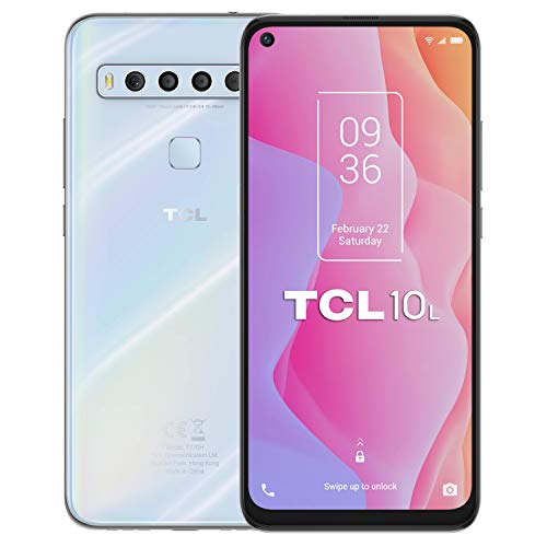 TCL-10L-Smartphone-de-653-FHD-con-NXTVISION-Qualcomm-665-4G-6GB64GB-Ampliable-MicroSD-Camaras-de-48MP8MP2MP2MP-Bateria-4000mAh-Android-10-actualizable-Color-Blanco