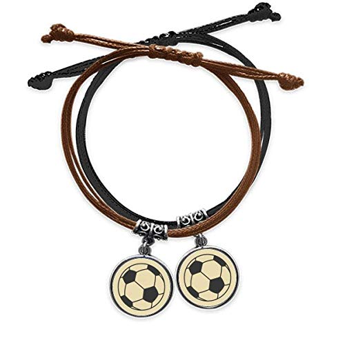 Bracelet cuir double sport dessin amoureux pour en finir avec les bijoux de couple trop classiques