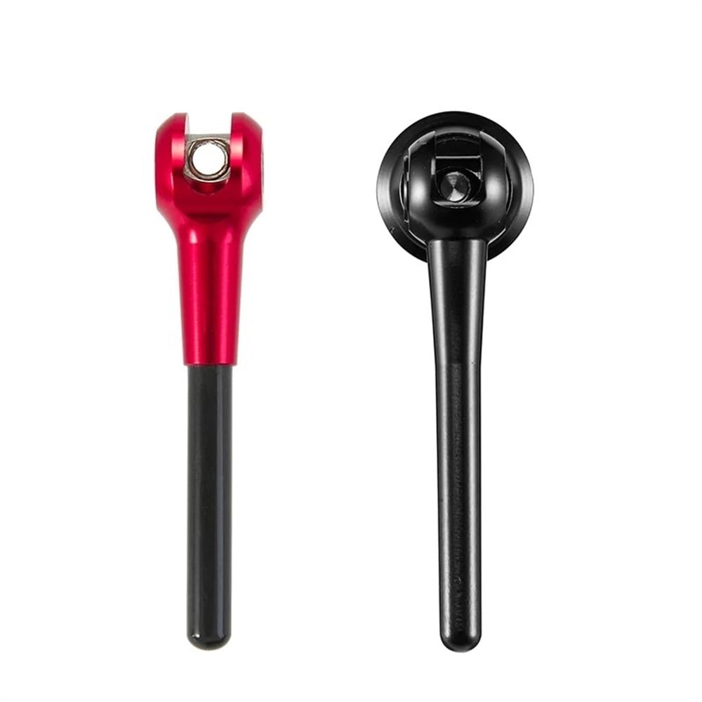 Sgancio Rapido MTB Spuntino a Rilascio rapido Leva in Carbonio 44 Grammi di Bici da Strada MTB. Ciclismo in Bicicletta Ultra Leggera Sgancio Rapido Bici(Red Road)