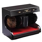 XNXYSMKJ Schuhputzmaschine mit automatischer Induktionsfunktion, automatischer Haushaltsschuhputzer, Schuhputzmaschine für den gewerblichen Gebrauch (Black)