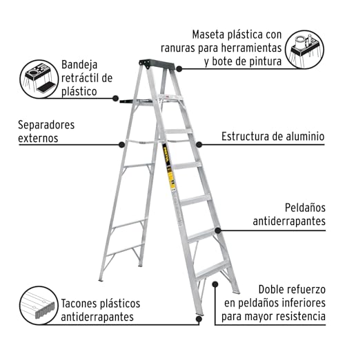 Escalera de tijera Truper 20 Imagen adicional