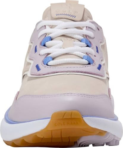 Cole Haan Cole Haan Women's Zerogrand Fairway 2.0 Golf Sneaker, Ancient Scroll/Thistle/Optic White, 9 Medium