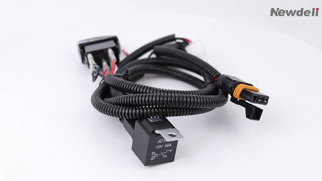 Kit Interrupteur Bascule LED 12V 20A Gebildet - Étanche, Rétroéclairé | Pour Klaxon, Feux Voiture/Camion