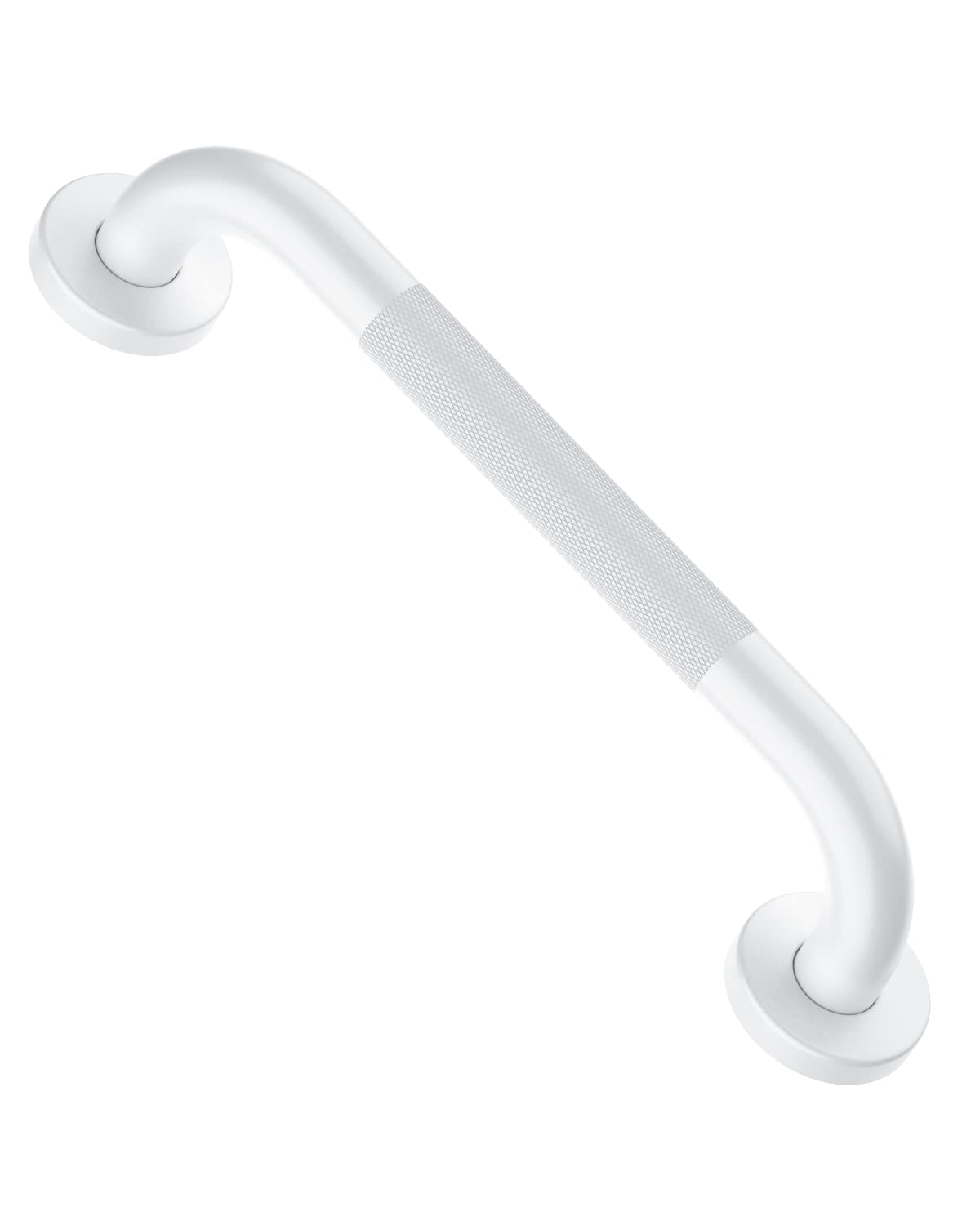 Photo 1 of 12 Inch Oil Rubbed White Shower Grab Bar w/Anti Slip Grip, ZUEXT Stainless Steel Bath Grab Bar,Bathroom Balance Bar, Wall Mount Safety Handrail Support, Handicap Injury Elderly Senior Assist Handle