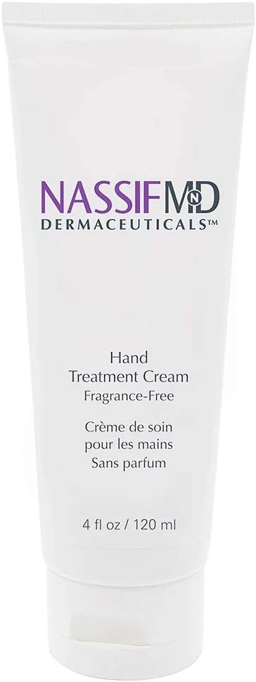 NassifMD Hand Treatment Cream | Anti Aging Hand Cream to Hydrate & Even Skin Tone | Contains 2% Niacinamide (Vitamin B3), Vitamin C, and Revivyl