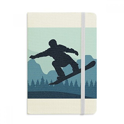 Cahier de notes A5 pour les vacances d'hiver et le bureau au quotidien